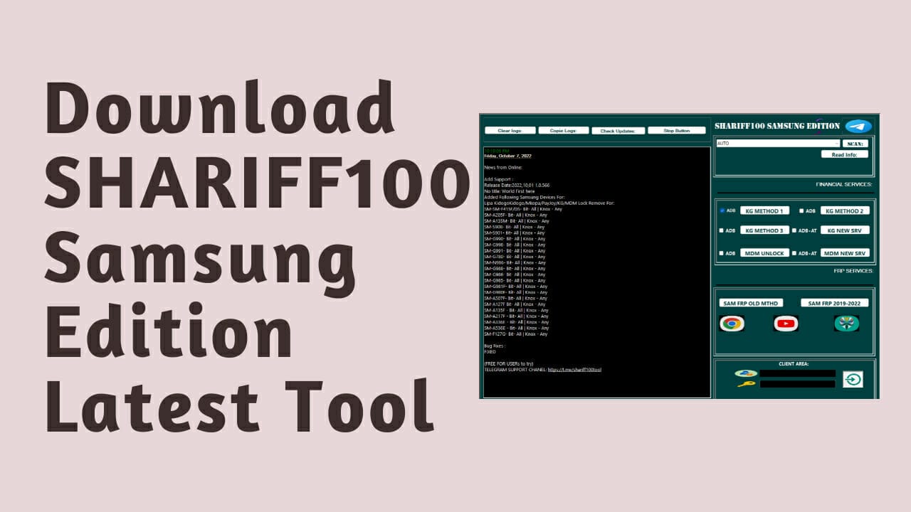 Shariff100 samsung edition latest tool free download