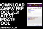 Download samfw frp tool 3. 31 latest update tool