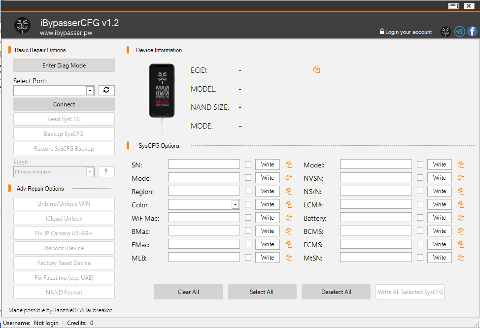 Ibypasser cfg syscfg premium icloud permanent unlock tool Ibypasser cfg syscfg premium icloud permanent unlock tool