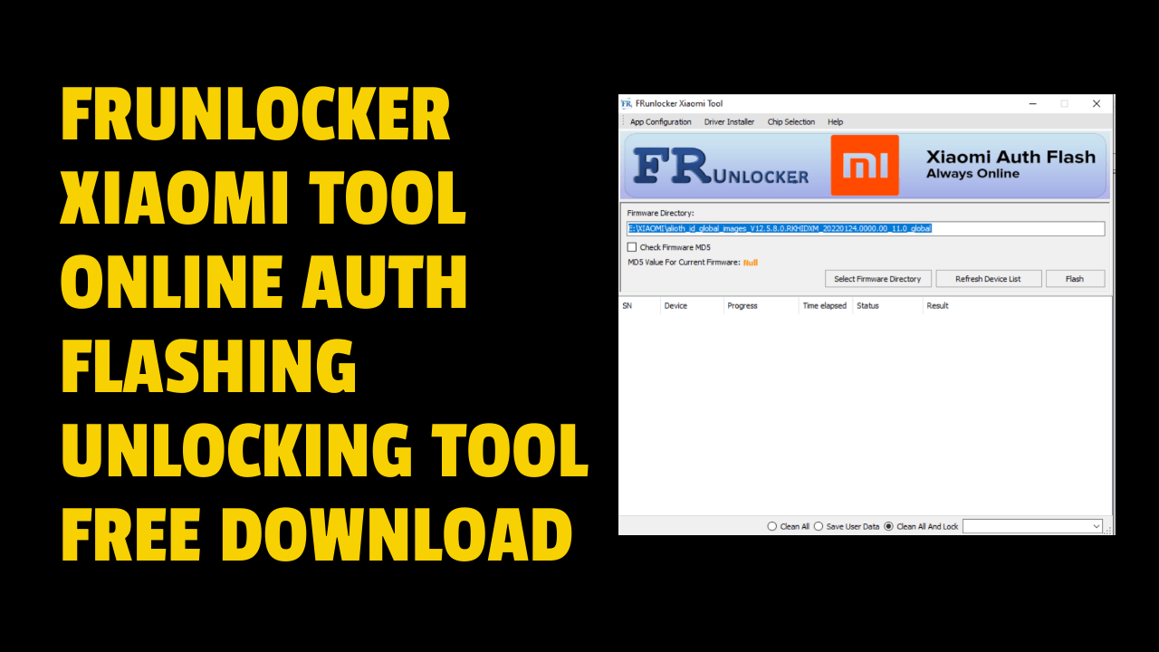 Frunlocker xiaomi tool online auth flashing, unlocking or mtk and qualcomm tool