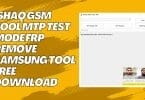 Ishaq gsm tool mtp test mode frp remove samsung tool free download