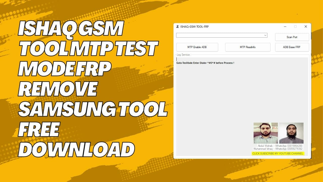 SAMSUNG FRP TOOL 2023 (TEST MODE) *#0*# (NEW TOOL) - Gsmedge