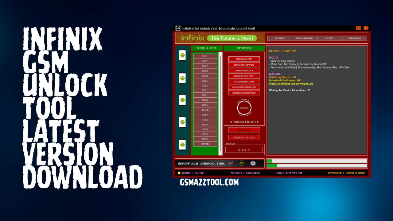 Infinix gsm unlock tool v3. 5 latest version download