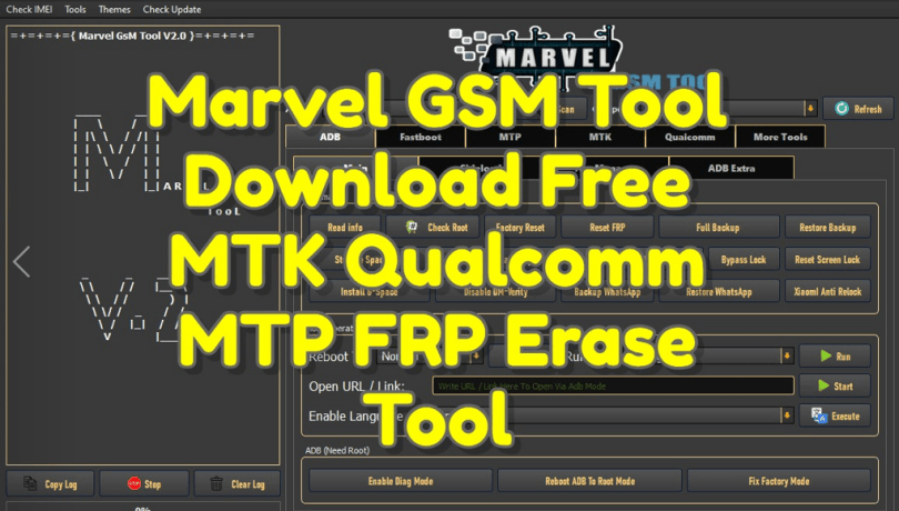 Marvel GSM Tool V7.0 Login Edition Latest Version Free Tool