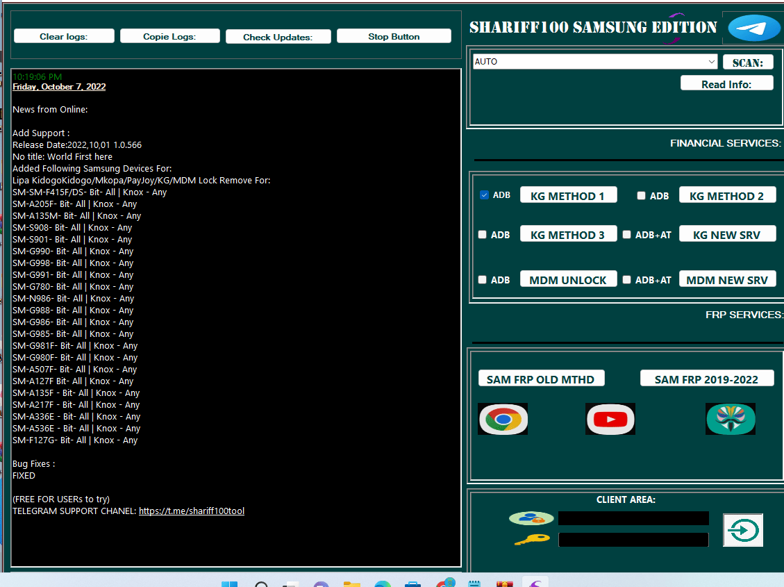 Shariff100 samsung edition tool Shariff100 samsung edition tool