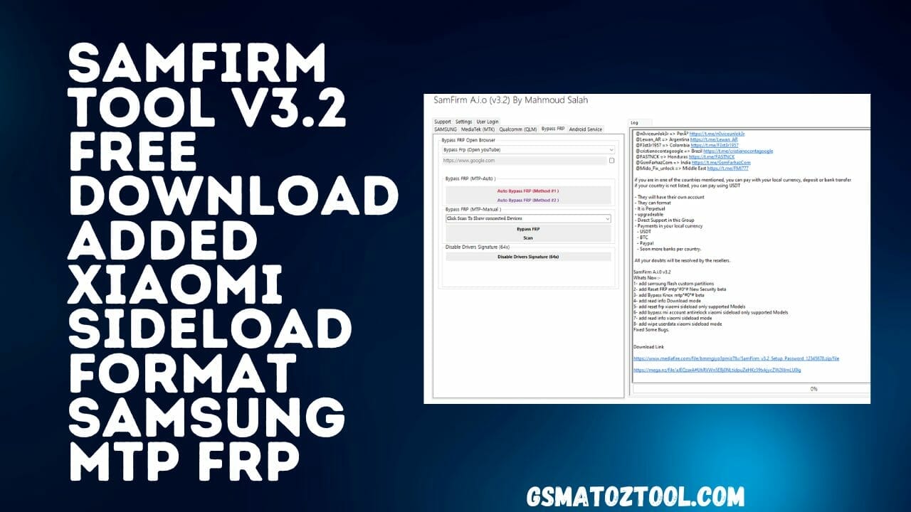 Samfirm aio tool v3. 2 latest version tool free download