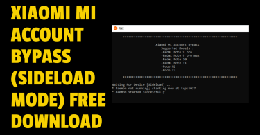 Xiaomi Mi Account Unlock Tool (Sideload Mode) Download MIUI 12 Latest Free Tool