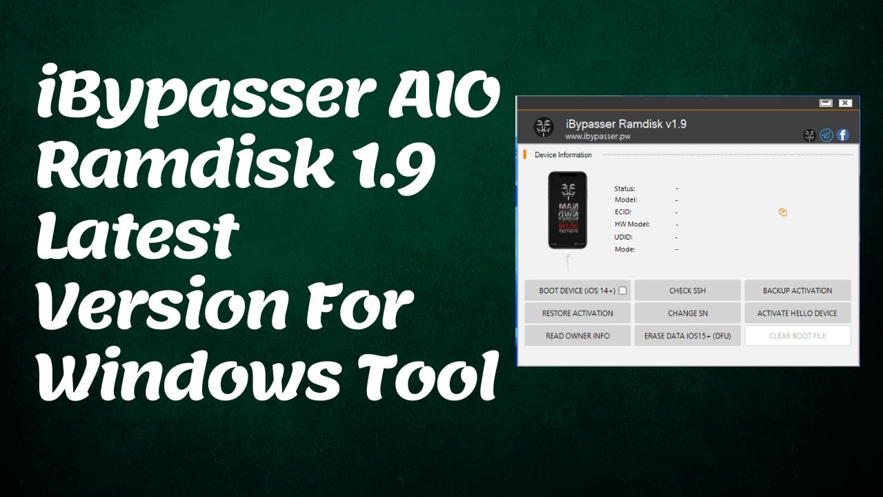 Ibypasser aio ramdisk 1. 9 latest version for windows tool