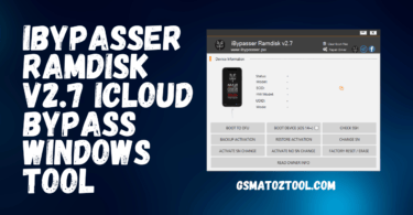 Ibypasser ramdisk tool v2. 7 icloud bypass windows tool