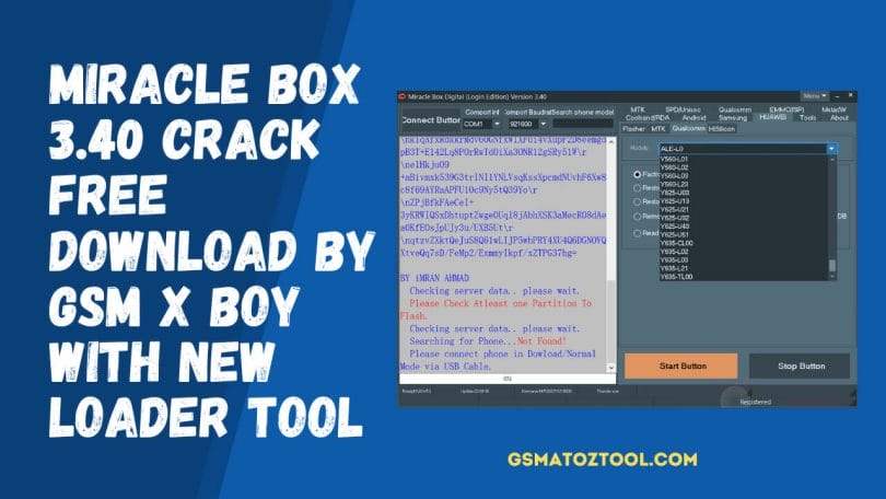 Download Miracle Box 3.40 Crack Free Tool
