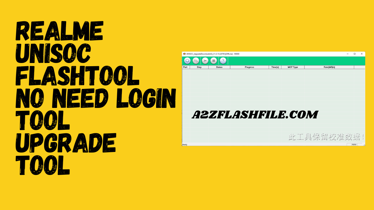 Realme unisoc flashtool no need login tool upgrade tool