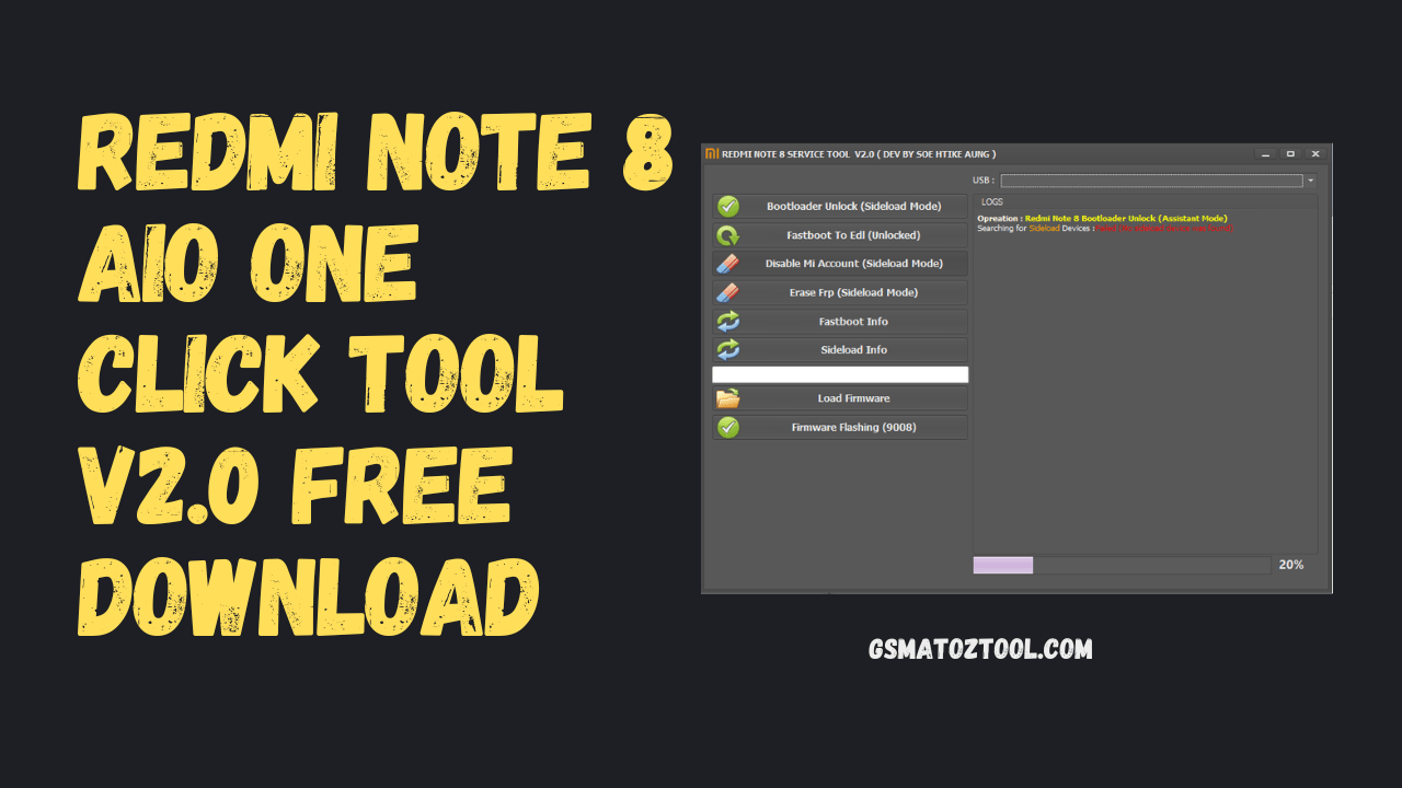 Redmi note 8 aio one click latest tool v2. 0 free download