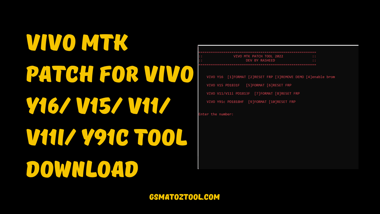 Download vivo mtk patch tool