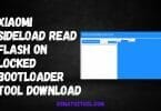 Xiaomi sideload read flash on locked bootloader tool