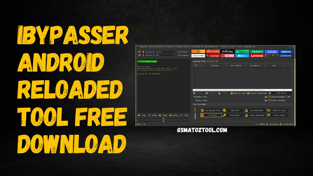 Download ibypasser android reloaded tool