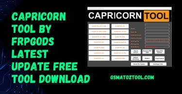 Capricorn Tool By FRPGODS Latest Update Free Download
