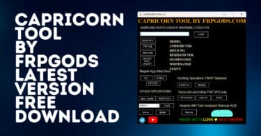 Capricorn tool by frpgods latest version free download