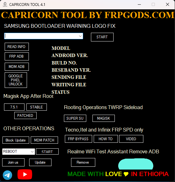 Capricorn tool by frpgods Capricorn tool by frpgods