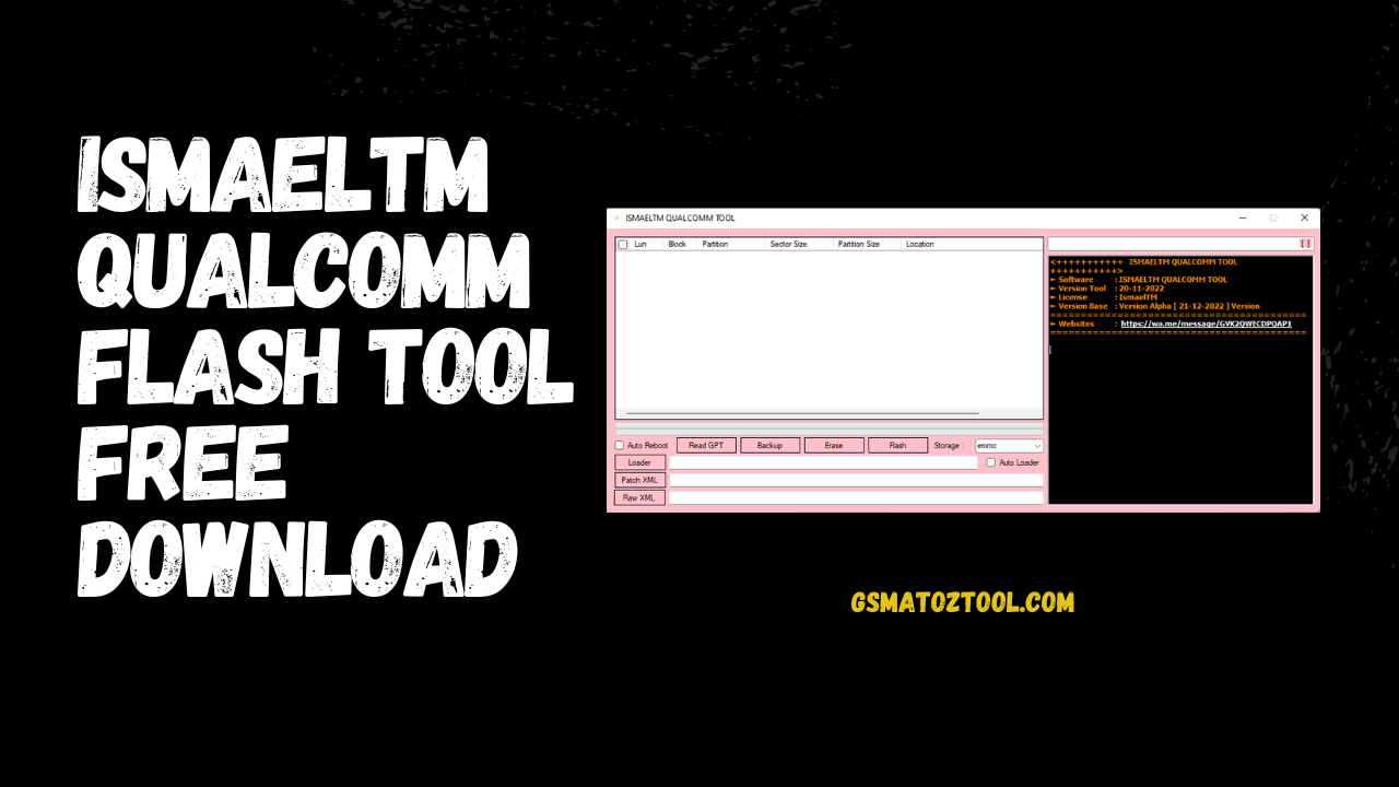 Download ismaeltm qualcomm flash tool