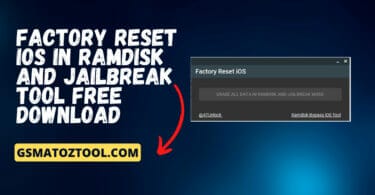 Factory reset ios in ramdisk and jailbreak tool free download