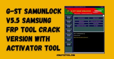 G-st samunlock v5. 5 samsung frp tool crack version with activator tool