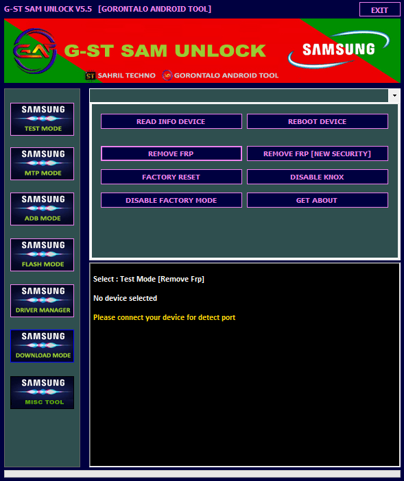 G-st samunlock v5. 5 samsung frp tool free download