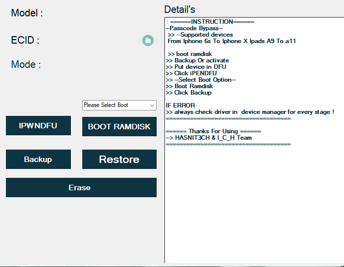 Hasnit3ch ramdisk aio 4. 8 icloud byapss tool free download Hasnit3ch ramdisk aio 4. 8 icloud byapss tool free download
