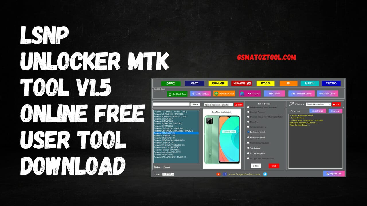 Download lsnp unlocker mtk tool v1. 5 online free user tool