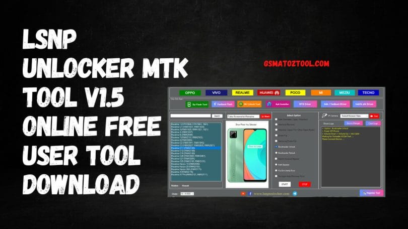 Download Lsnp Unlocker MTK Tool V1.5 Online Free User Tool