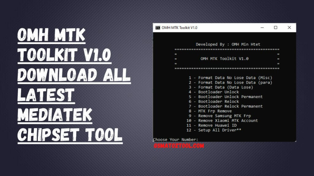 Omh mtk toolkit mediatek chipset tool free download