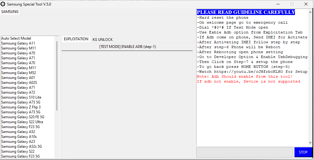 Samsung special tool download Samsung special tool download