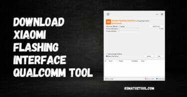 Xiaomi flashing interface qualcomm tool