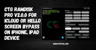 Download ctg ramdisk pro v2. 0. 0 for icloud or hello screen bypass tool