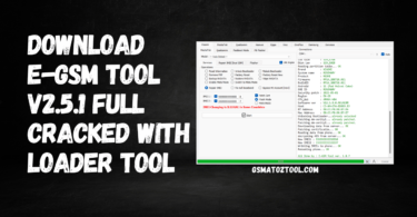 E-gsm tool v2. 5. 1 with free loader login no need activation tool