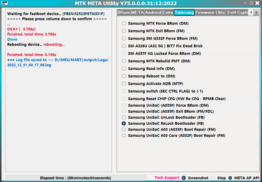 Mtk auth bypass tool v75