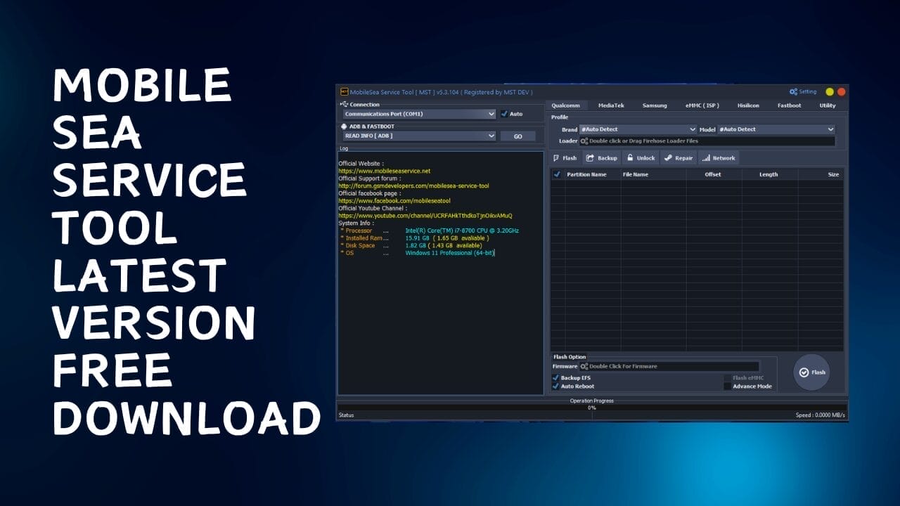 Mobilesea service tool latest version free download Mobilesea service tool latest version free download