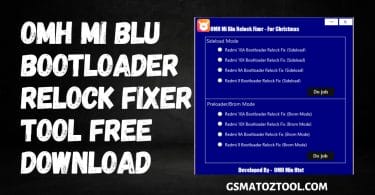 Download OMH Mi Blu Bootloader Relock Fixer Tool