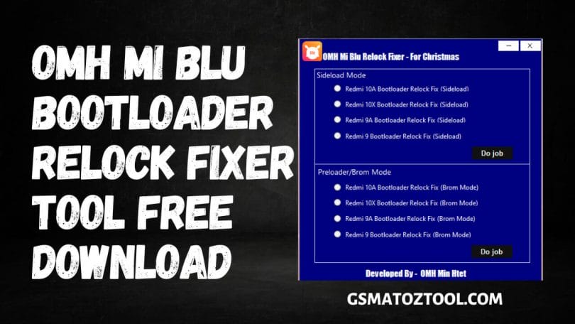 Download OMH Mi Blu Bootloader Relock Fixer Tool