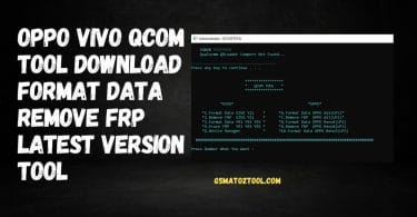 Download QCOM TOOL For OPPO And VIVO Mobile Tool