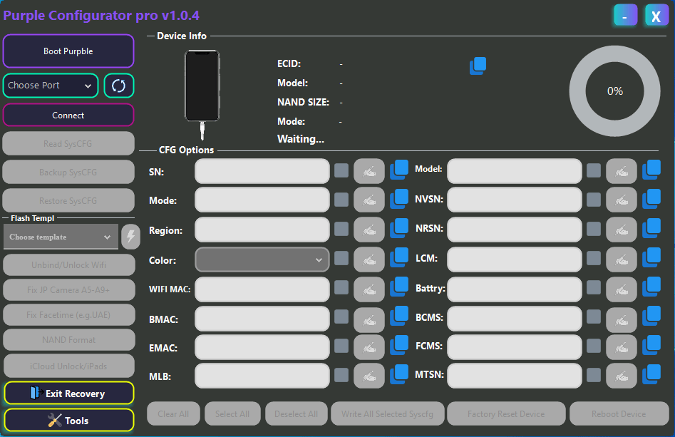 Purple configurator pro Purple configurator pro