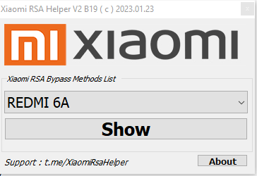 Xiaomi rsa helper v2 b19 Xiaomi rsa helper v2 b19