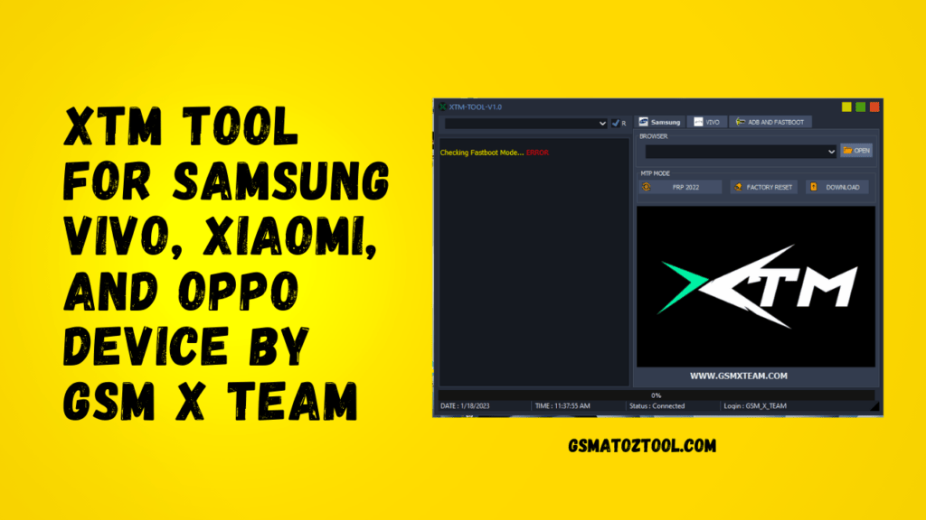 Xtm tool v1. 0 download latest version free by gsm x team