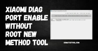 Xiaomi diag port enable without root new method tool