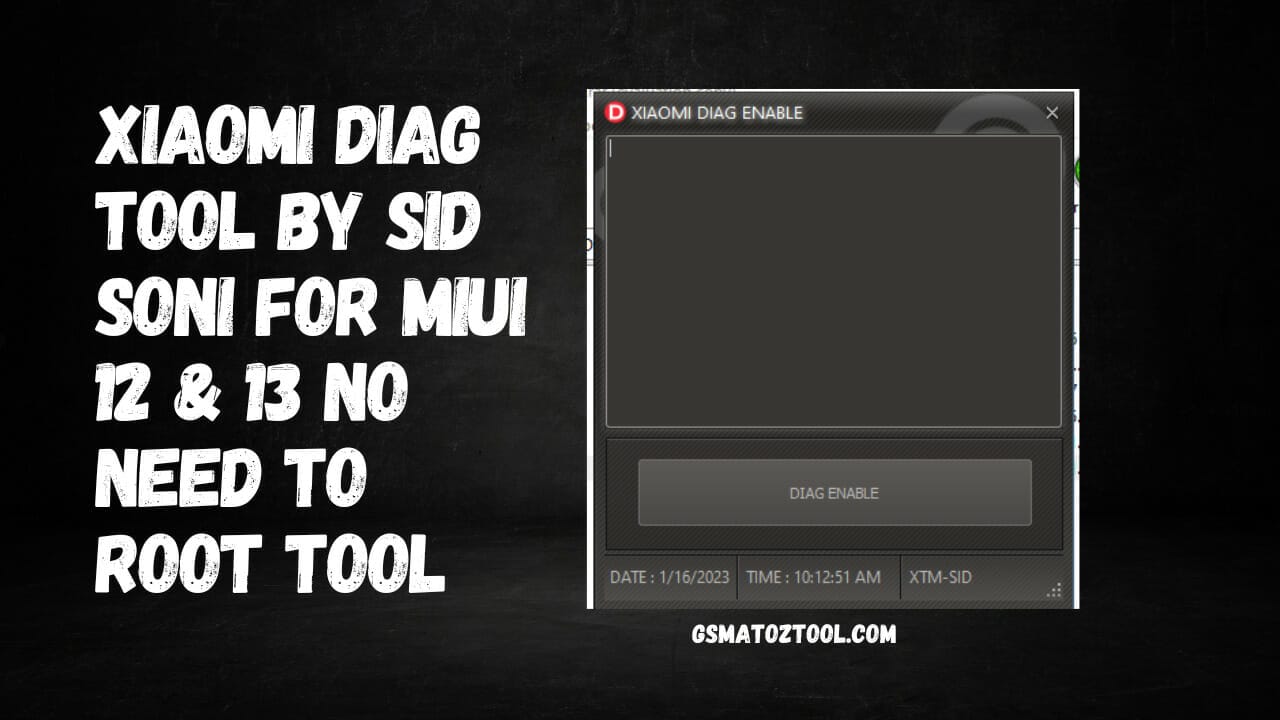 Download xiaomi diag tool miui 12 and 13 without root tool