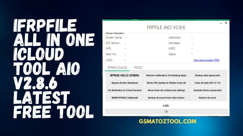 iFrpfile All In One v2.8.6 (With SN Register Page) Tool Download