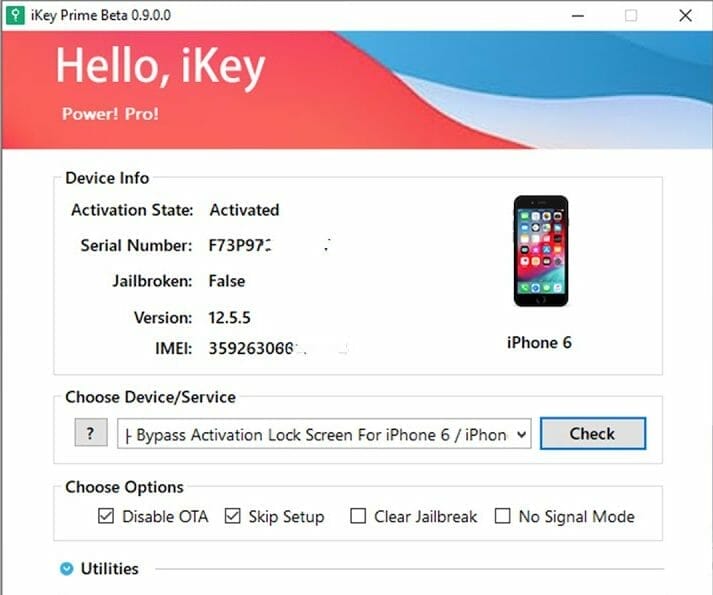 Ikey prime tool best icloud bypass tool