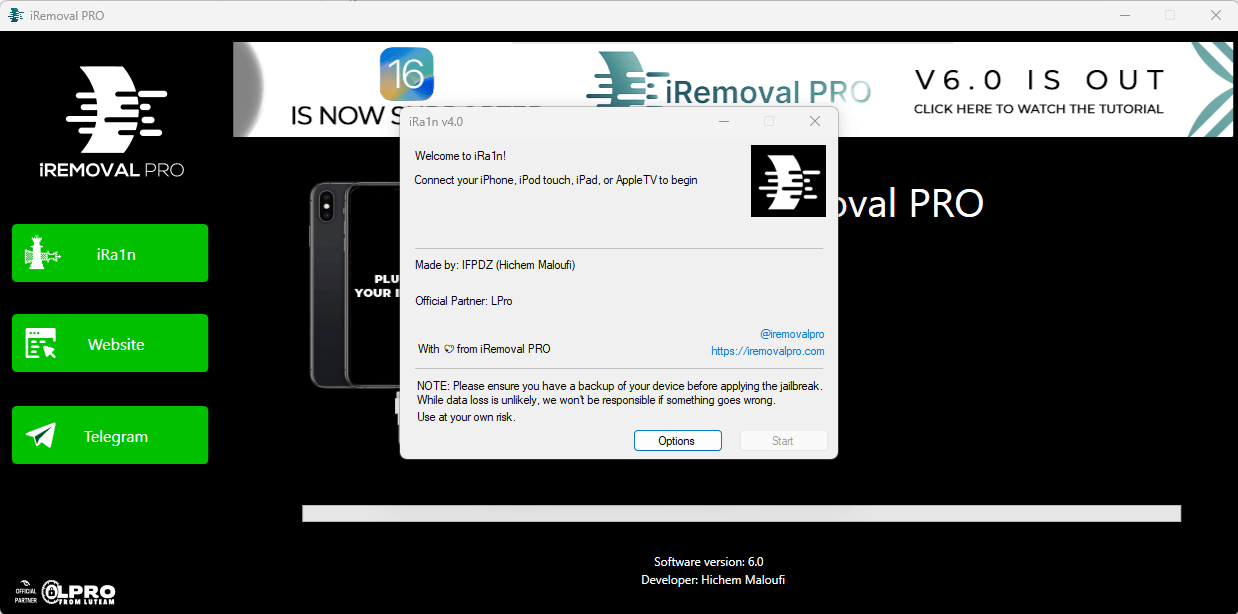 Iremoval pro v6. 0 (ira1n v4. 0)