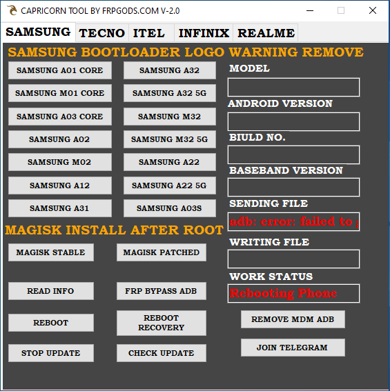 Capricorn tool by frpgods v2. 0