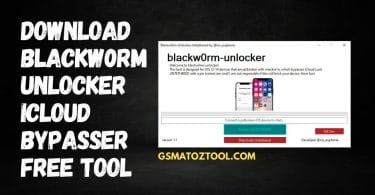 Blackw0rm Unlocker iCloud Bypasser Software v1.1 Free Tool Download