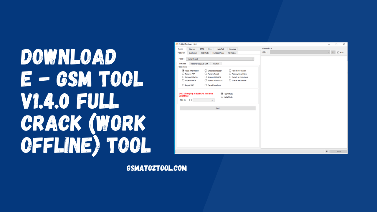 E gsm tool v1. 4. 0 full crack work offline tool download